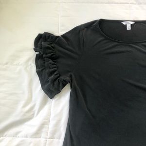 SOLD-Ruffle Sleeve Top